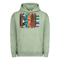 Pigment Oil Green Western brushstrokes Urban Hoodie - CTS Tumbler Store
