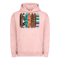 Pigment Salmon Western brushstrokes Urban Hoodie - CTS Tumbler Store