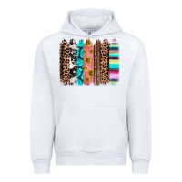White Western brushstrokes Urban Hoodie - CTS Tumbler Store