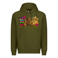 Army Green peace love cinco de mayo Premium Hoodie - CTS Tumbler Store