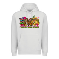 Dove Grey peace love cinco de mayo Premium Hoodie - CTS Tumbler Store
