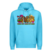 Ocean Blue peace love cinco de mayo Premium Hoodie - CTS Tumbler Store