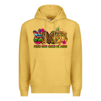 Antique Gold peace love cinco de mayo Premium Hoodie - CTS Tumbler Store