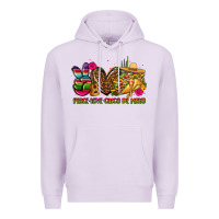 Lilac peace love cinco de mayo Premium Hoodie - CTS Tumbler Store