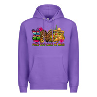 Purple peace love cinco de mayo Premium Hoodie - CTS Tumbler Store