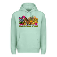 Seafoam peace love cinco de mayo Premium Hoodie - CTS Tumbler Store