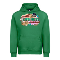 Emerald small business mama Urban Hoodie - Zillion Design Studio