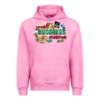 Fuchsia Pink small business mama Urban Hoodie - Zillion Design Studio