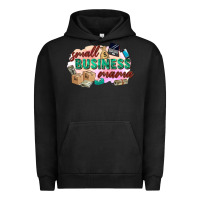 Pigment Black small business mama Urban Hoodie - Zillion Design Studio