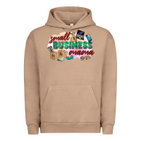 Pigment Burro small business mama Urban Hoodie - Zillion Design Studio