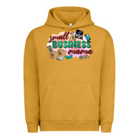 Pigment Peanut Butter small business mama Urban Hoodie - Zillion Design Studio