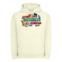 Pigment Pistachio small business mama Urban Hoodie - Zillion Design Studio