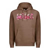 Chestnut pink flowers mama Premium Hoodie - Zillion Design Studio