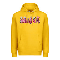 Lemon pink flowers mama Premium Hoodie - Zillion Design Studio