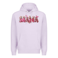 Lilac pink flowers mama Premium Hoodie - Zillion Design Studio