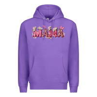 Purple pink flowers mama Premium Hoodie - Zillion Design Studio