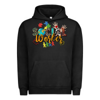 Pigment Black social worker Urban Hoodie - Zillion Design Studio