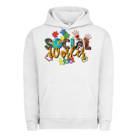 Pigment Lunar Rock social worker Urban Hoodie - Zillion Design Studio