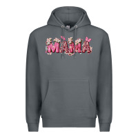 Rock pink flowers mama Premium Hoodie - Zillion Design Studio