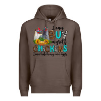 Coffee i can buy myself chickens i can hatch my own eggs Premium Hoodie - AdoDesignShop