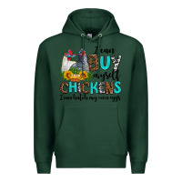Sports Green i can buy myself chickens i can hatch my own eggs Premium Hoodie - AdoDesignShop