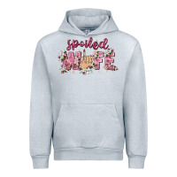 Heather Grey spoiled wife Urban Hoodie - Zillion Design Studio