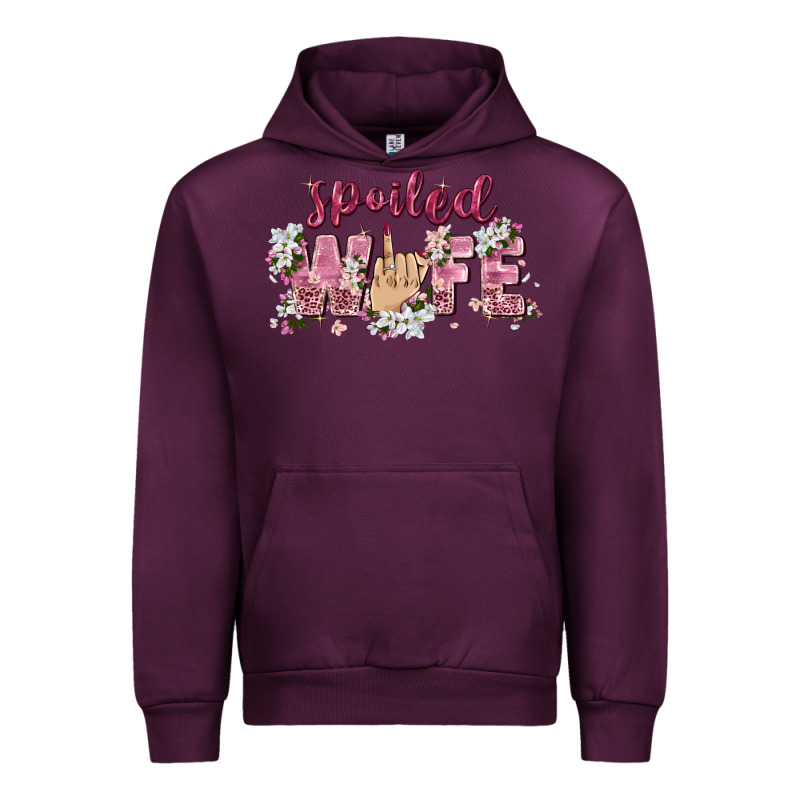 Spoiled Wife Urban Hoodie by Zillion Design Studio | Teevron