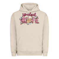 Pigment French Oak spoiled wife Urban Hoodie - Zillion Design Studio