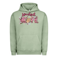 Pigment Oil Green spoiled wife Urban Hoodie - Zillion Design Studio
