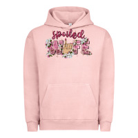 Pigment Salmon spoiled wife Urban Hoodie - Zillion Design Studio