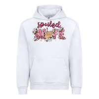 White spoiled wife Urban Hoodie - Zillion Design Studio