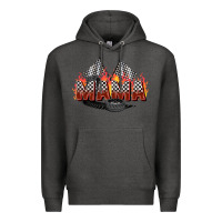 Charcoal Heather race mama Premium Hoodie - Zillion Design Studio