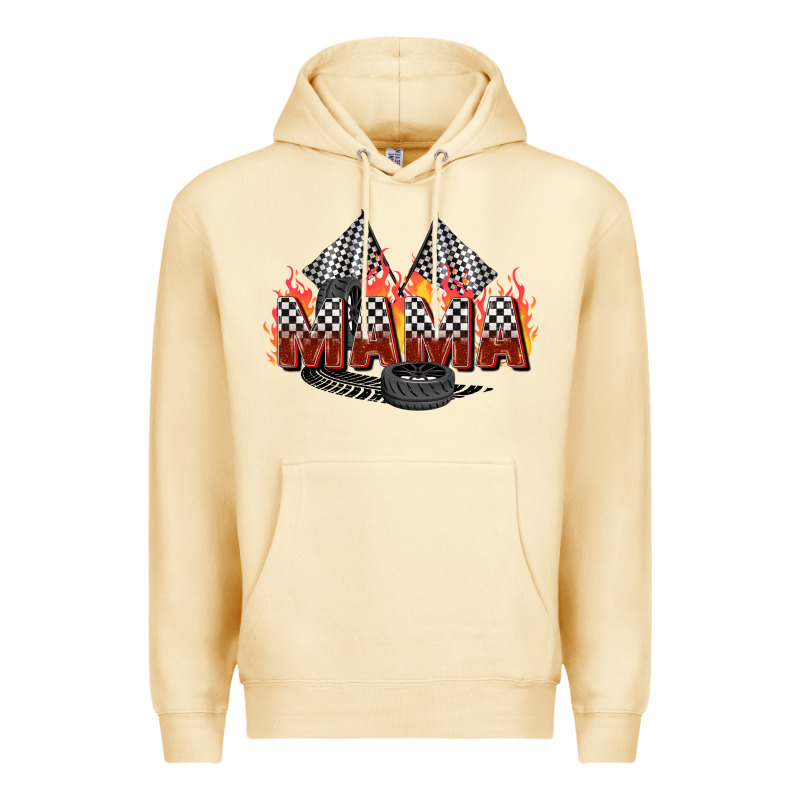 Race Mama Premium Hoodie by Zillion Design Studio | Teevron