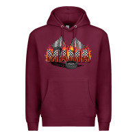 Burgundy race mama Premium Hoodie - Zillion Design Studio