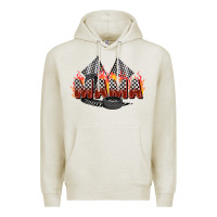 Oatmeal Heather race mama Premium Hoodie - Zillion Design Studio