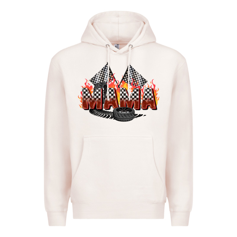 Race Mama Premium Hoodie by Zillion Design Studio | Teevron
