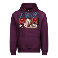 Mauve Wine t ball mom Urban Hoodie - Zillion Design Studio