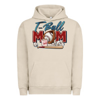 Pigment French Oak t ball mom Urban Hoodie - Zillion Design Studio