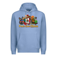 Colony Blue peace love mexico Premium Hoodie - CTS Tumbler Store