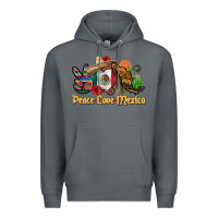Rock peace love mexico Premium Hoodie - CTS Tumbler Store