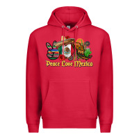 Cardinal peace love mexico Premium Hoodie - CTS Tumbler Store