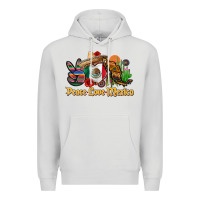 Dove Grey peace love mexico Premium Hoodie - CTS Tumbler Store