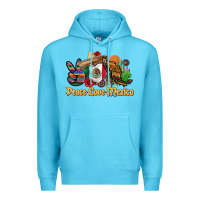 Ocean Blue peace love mexico Premium Hoodie - CTS Tumbler Store