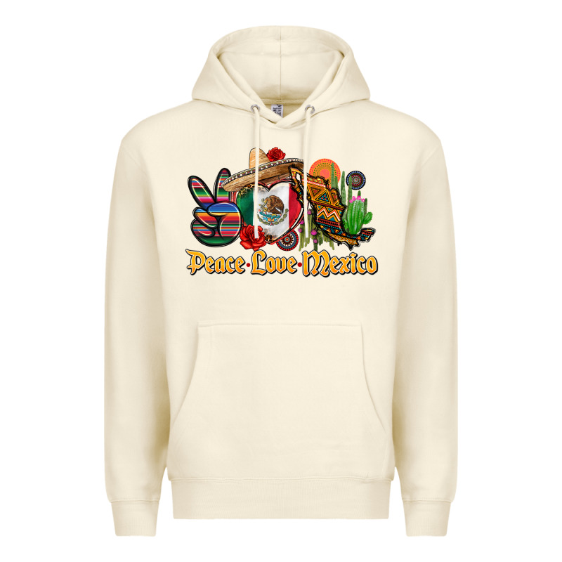 Peace Love Mexico Premium Hoodie by CTS Tumbler Store | Teevron