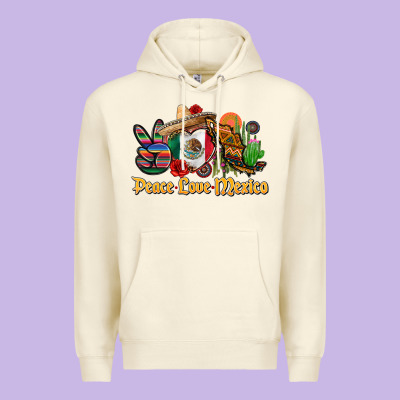 Peace Love Mexico Premium Hoodie Designed By Cts Tumbler Store