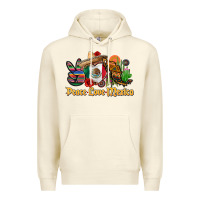 Sandshell peace love mexico Premium Hoodie - CTS Tumbler Store