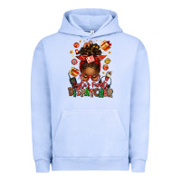 Pigment Grape Ice santa's favorite dispatcher afro messy bun Urban Hoodie - texasbilliewilder