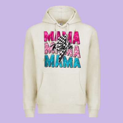 Race Mama Premium Hoodie Designed By Zillion Design Studio
