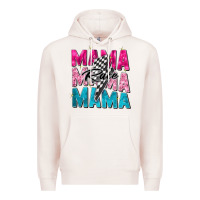 Pale Pink race mama Premium Hoodie - Zillion Design Studio