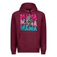 Burgundy race mama Premium Hoodie - Zillion Design Studio